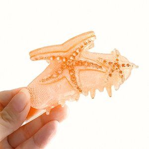 SOLD Starfish Hair Claw Deep Blue Hair Accessories